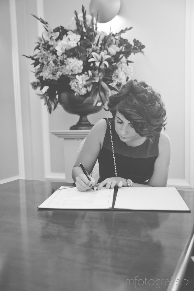 zdjęcia ze ślubu cywilnego