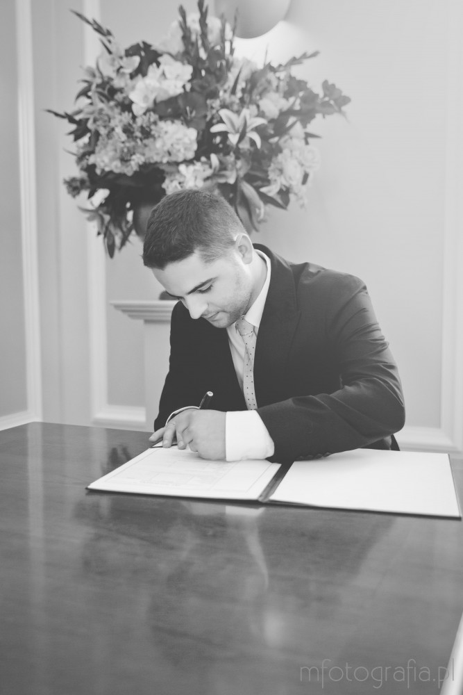 zdjęcia ze ślubu cywilnego