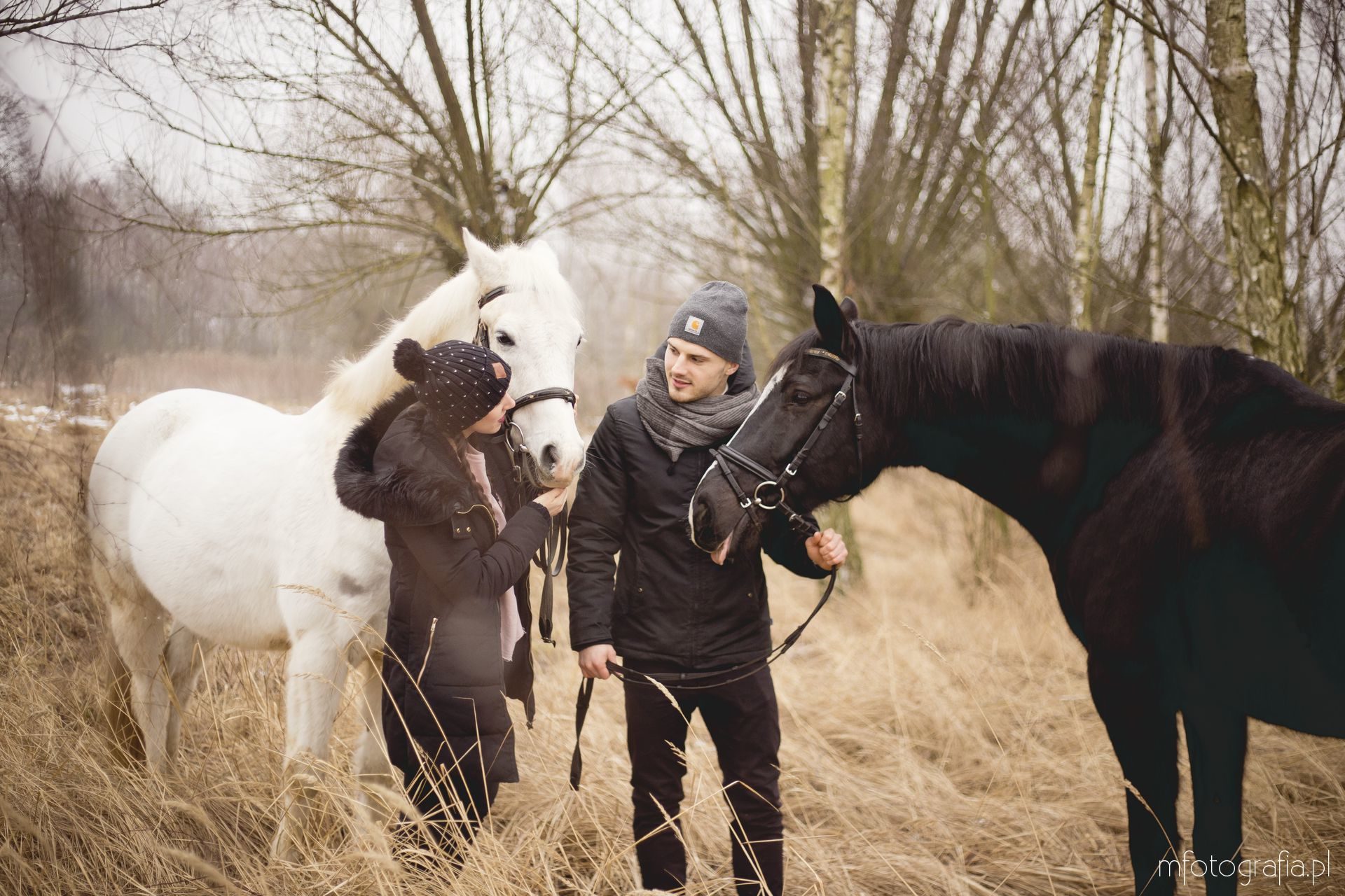 sesja zakochanych z psem